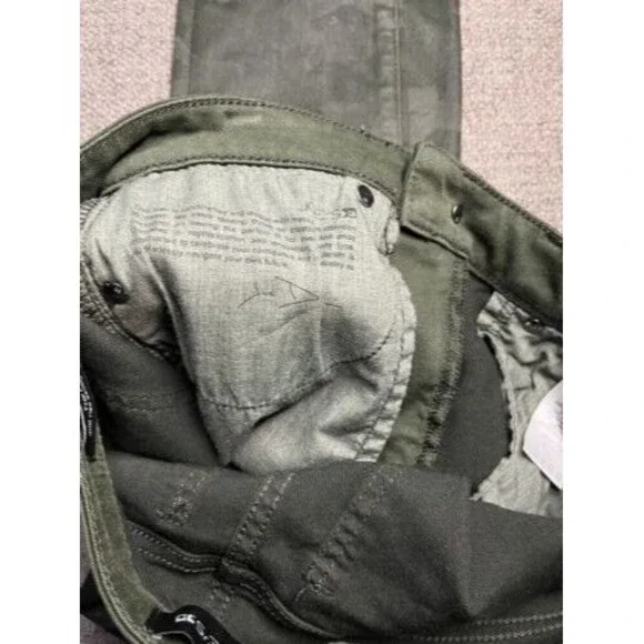 Joe’s Jeans Coated Camo The Icon Mid-Rise Skinny Ankle Jeans Women Size 25 - Picture 8 of 16